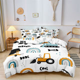 Housse de couette et Deux Taies Pelle