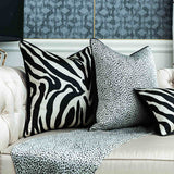 Coussin Simple Face Graphique Doux