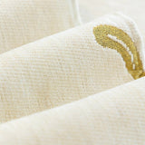 Couverture de Canapé en Chenille Ginkgo Jaune Housse de Canapé Sofa