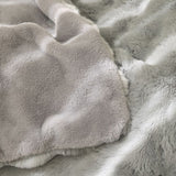 Couverture Chauffante Polaire Plaid Fourrure Fausse Laine 950 g/m²