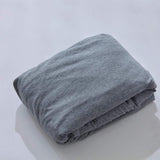 Linge de Lit Drap Housse Drap Matelas Uni Coton tricot Confort Adulte