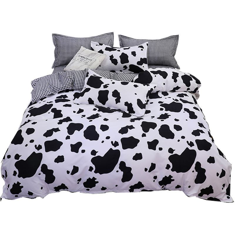 Housse de couette 240x220 cm satin de coton WESLEY gris noir Atlas For Men Housse de couette 240x220 cm satin de coton WESLEY gris noir Atlas For Men