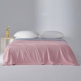 Couverture Rafraichissante d'Été Adulte Double Face Légère Respirante Rose