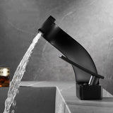 Robinet Lavabo Mitigeur Salle de Bain Moderne Design Laiton Noir Or