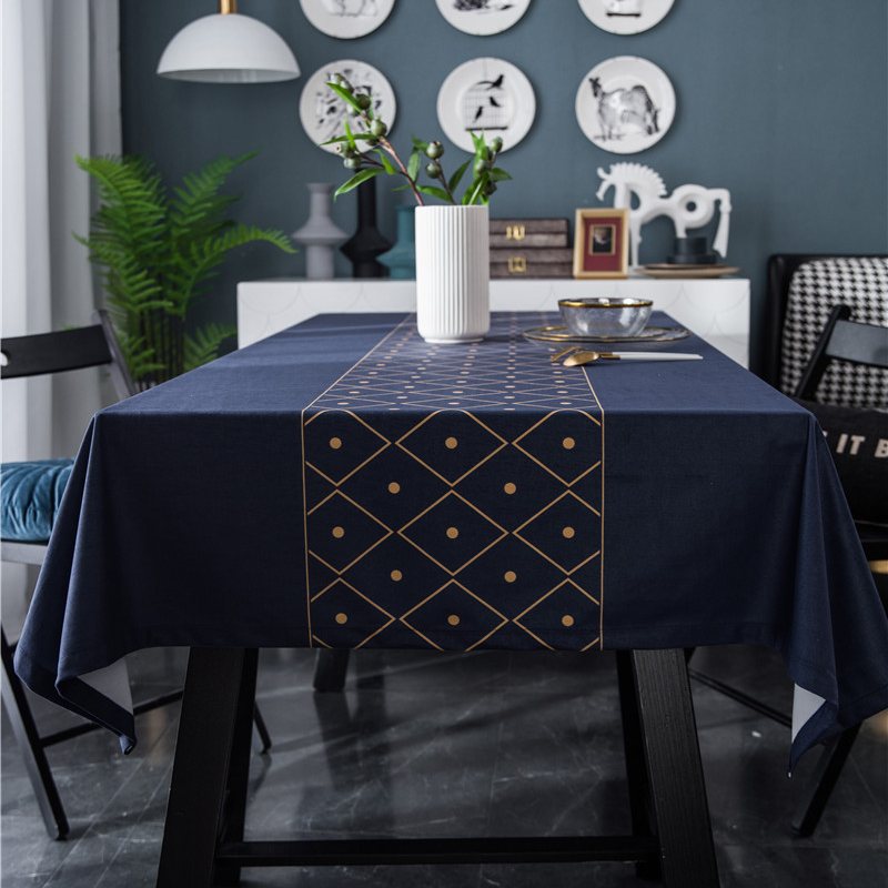 Nappe Polyester Motif Graphique Ethnique