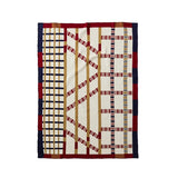 Douceur d'Intérieur Plaid Doux Graphique Moderne 180cm Chaud Canapé