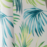 Rideau Cosy Tamisant Imprimé Feuillage Exotique Salon-maisonfans.com