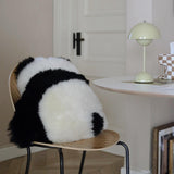Coussin Panda Oreiller Doux Fausse Laine 52x57 pour canapé fauteuil-Maisonfans