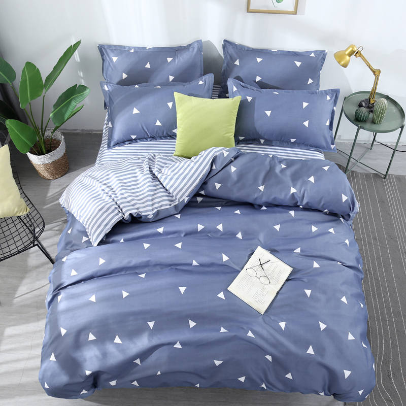 Housse de couette et deux taies graphqiue moderne tendance 240cm