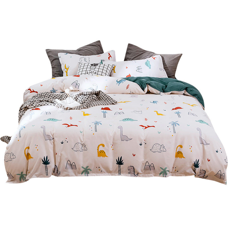 Parure De Lit Enfant Panda Housse De Couette 120X150 Cm Et Taie D'Oreiller  40X60 Cm Dessins Animés Housses De Couettes Enfan[Z555] - Cdiscount Maison