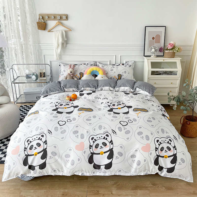 Housse de Couette Panda 1 Personne