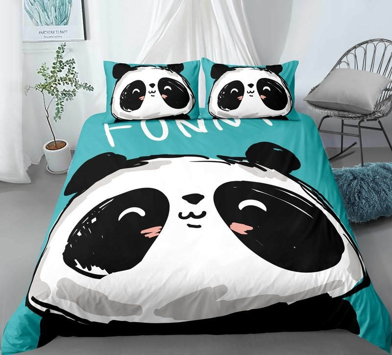 Housse de Couette Panda 1 Personne