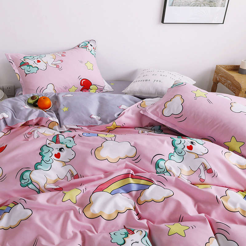Housse de Couette Fille Licorne 140x200 | Monde Licorne Housse de Couette Fille Licorne 140x200 | Monde Licorne