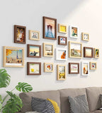 Lot de 20 Cadres Photos Nature Bois Décor Chambre cadre photo salon