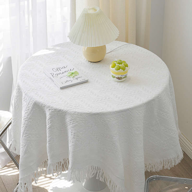 Nappe de table à fleurs bleues - France Nappe de table à fleurs bleues - France